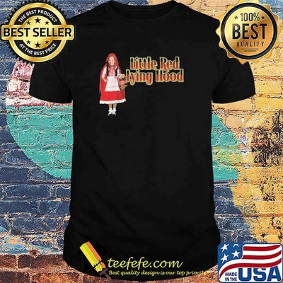 Little red lying hood shirt