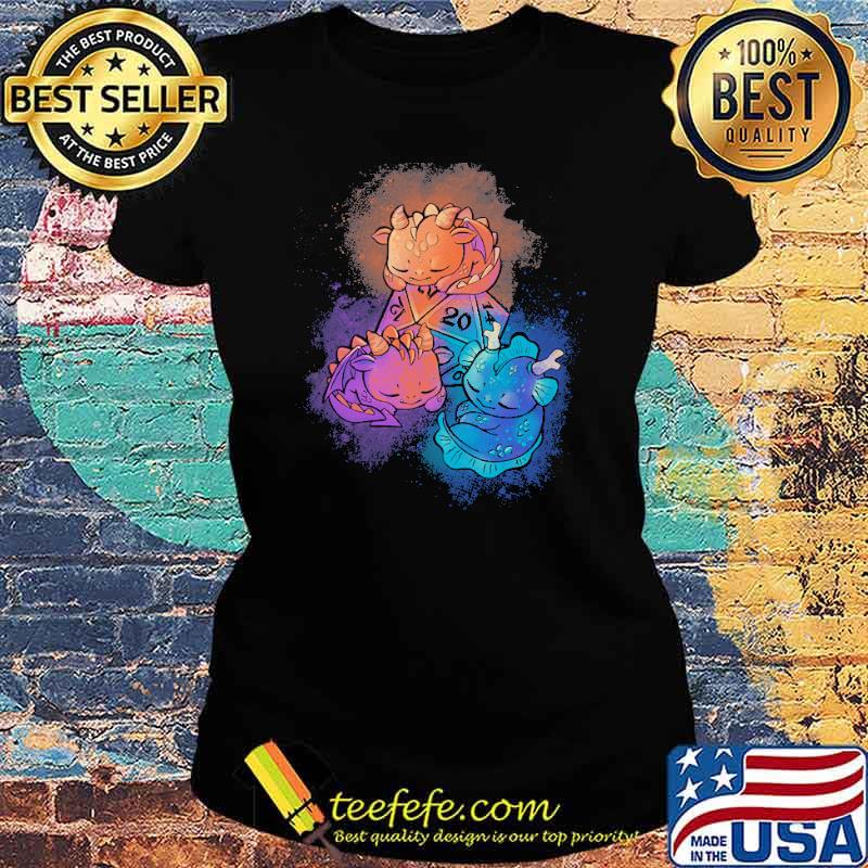 Little sleeping dragons dice s Ladies tee Little sleeping dragons dice s Ladies tee