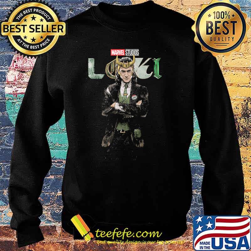 Loki and Logo Marvel Shirt Sweater Loki and Logo Marvel Shirt Sweater