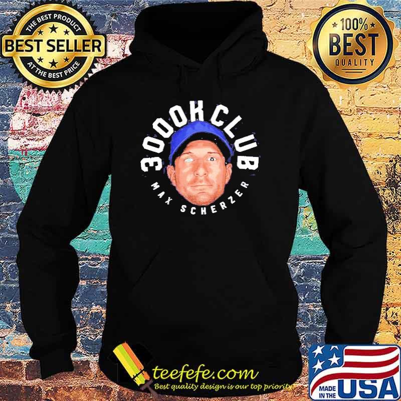 Los Angeles Baseball Max Scherzer 3000K club s Hoodie Los Angeles Baseball Max Scherzer 3000K club s Hoodie