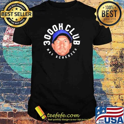 Los Angeles Baseball Max Scherzer 3000K club shirt