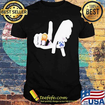 Los Angeles Dodgers Hands Rings Shirt