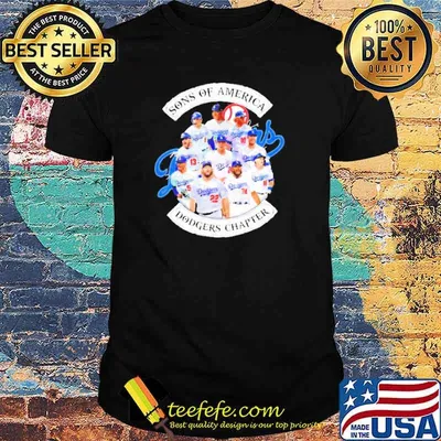 Los Angeles Dodgers Signatures sons of America dodgers chapter shirt