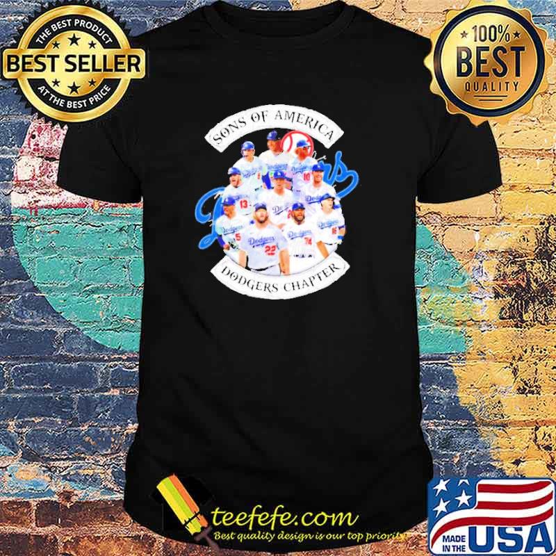 Los Angeles Dodgers Signatures sons of America dodgers chapter shirt