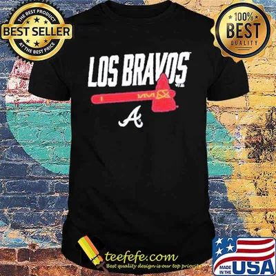 Los Bravos Atlanta Hometown Navy shirt