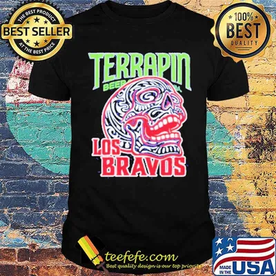 Los Bravos Terrapin Skull Shirt