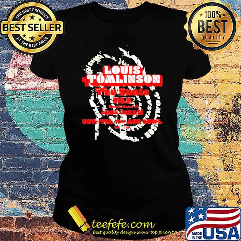Louis Tomlinson the Away From Home Festival Swirl Shirt Ladies tee Louis Tomlinson the Away From Home Festival Swirl Shirt Ladies tee