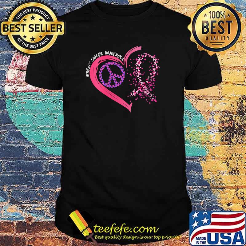 Love Breast Cancer Awareness T-Shirt Love Breast Cancer Awareness T-Shirt