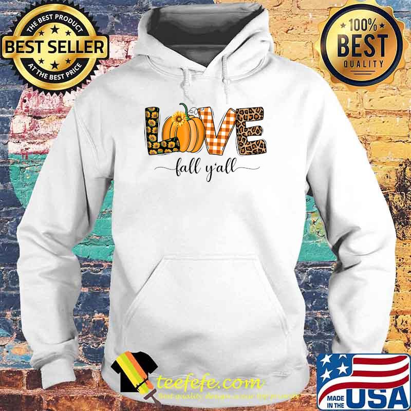 Love Fall Yall Pumpkin Leopard Healthcare Worker T-Shirt Hoodie Love Fall Yall Pumpkin Leopard Healthcare Worker T-Shirt Hoodie