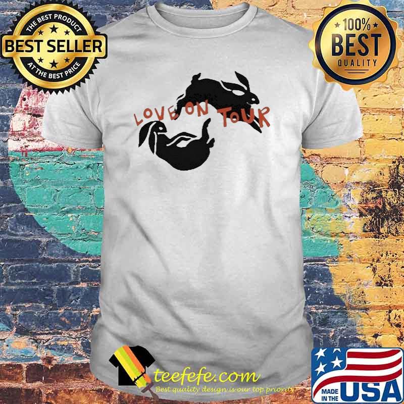 Love on tour rabbits shirt