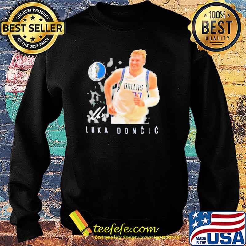 Luka Doncic Dallas Mavericks Team Heroes Name & Number Player s Sweater Luka Doncic Dallas Mavericks Team Heroes Name & Number Player s Sweater