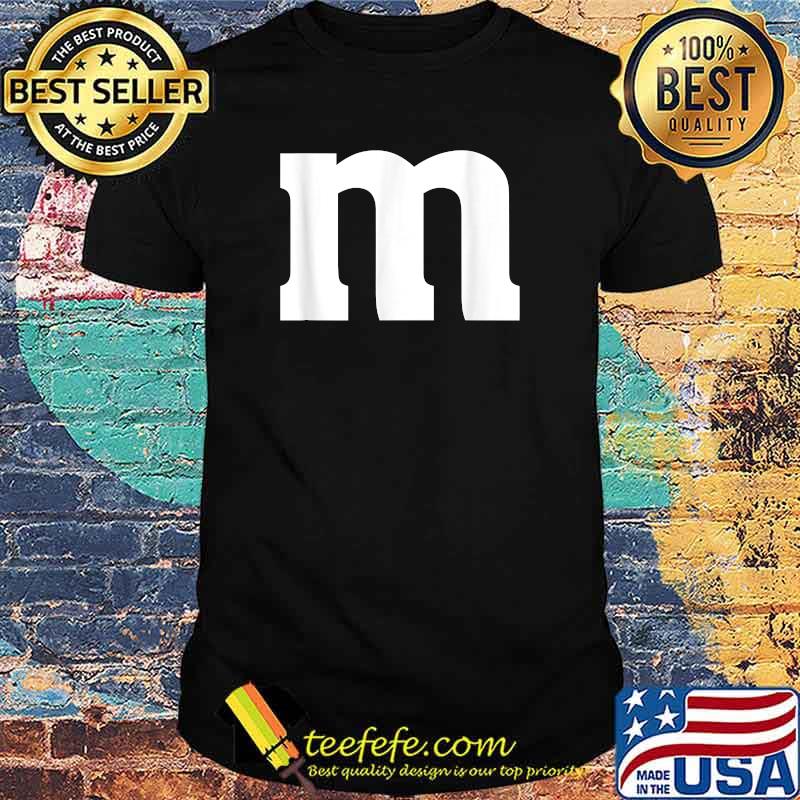 M Costume Halloween T-Shirt M Costume Halloween T-Shirt