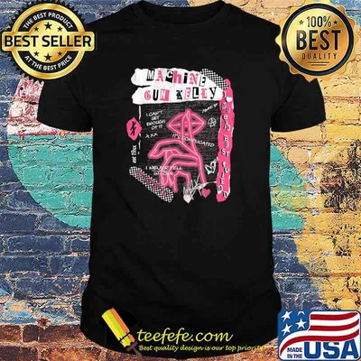 Machine Gun Kelly's Best friend signature legend 80s 90s T-Shirt