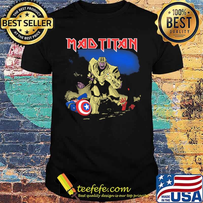 Mad titan marvel captain american shirt