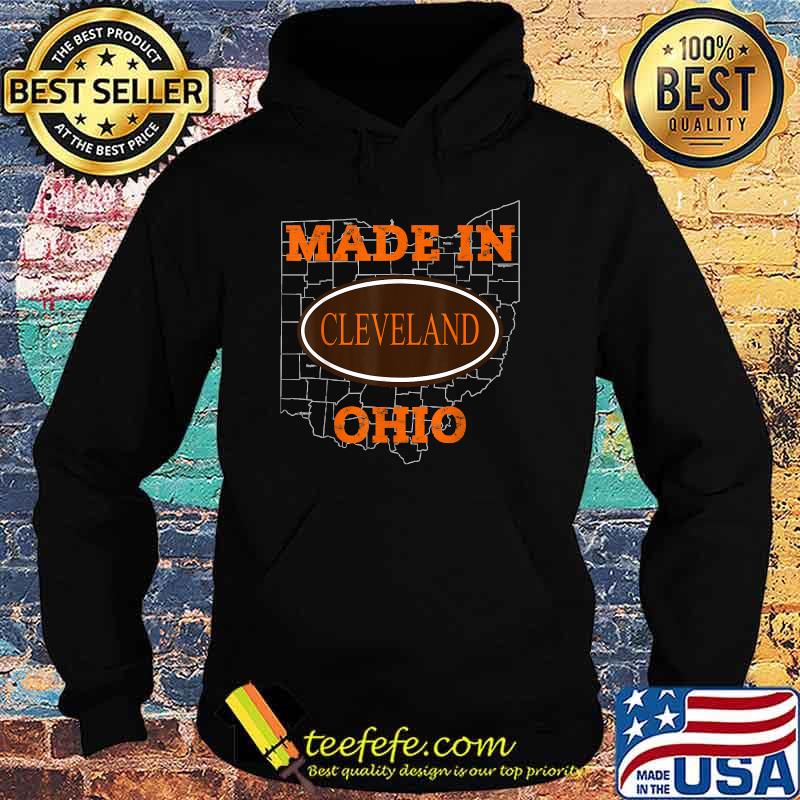 Made In Cleveland T-Shirt Hoodie Made In Cleveland T-Shirt Hoodie