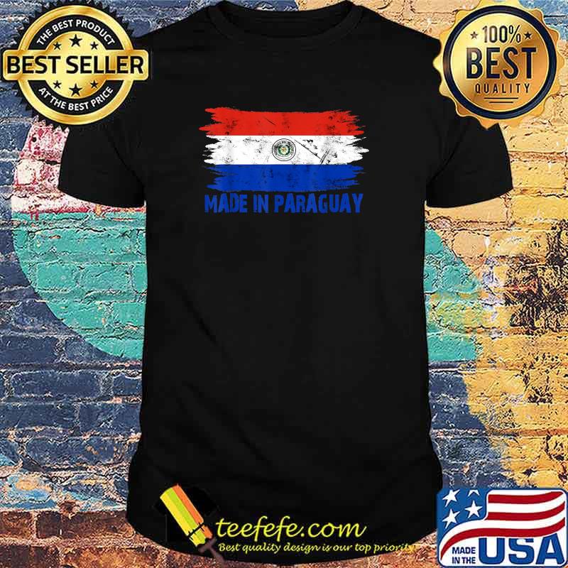 Made Paraguay Flag Paraguayan Proud in Paraguayo T-Shirt