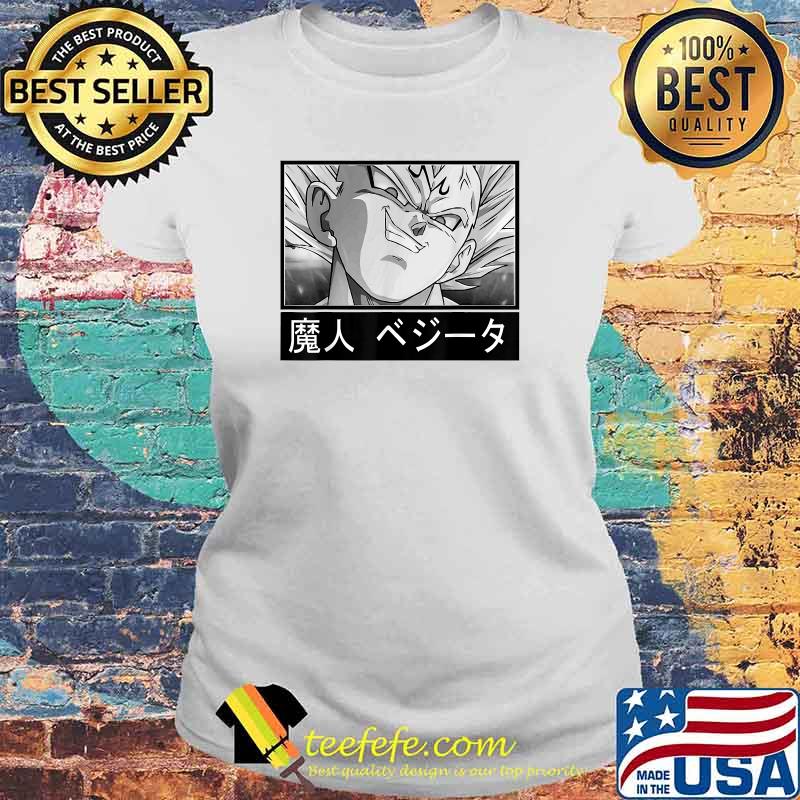 Majin Vegetas T-Shirt Laides tee Majin Vegetas T-Shirt Laides tee