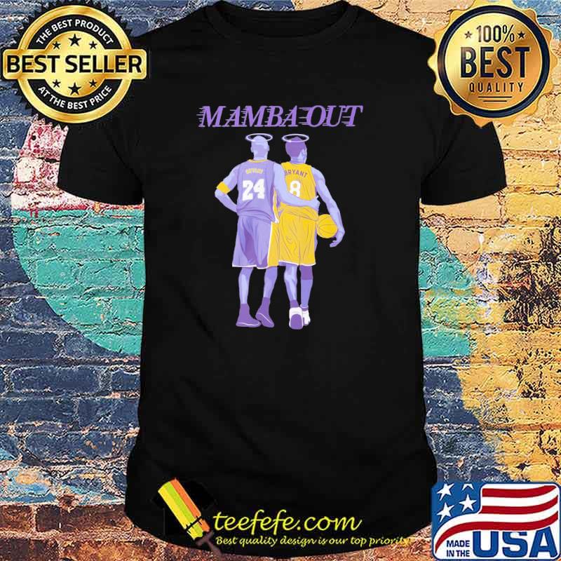 Mamba out Bryant shirt Mamba out Bryant shirt