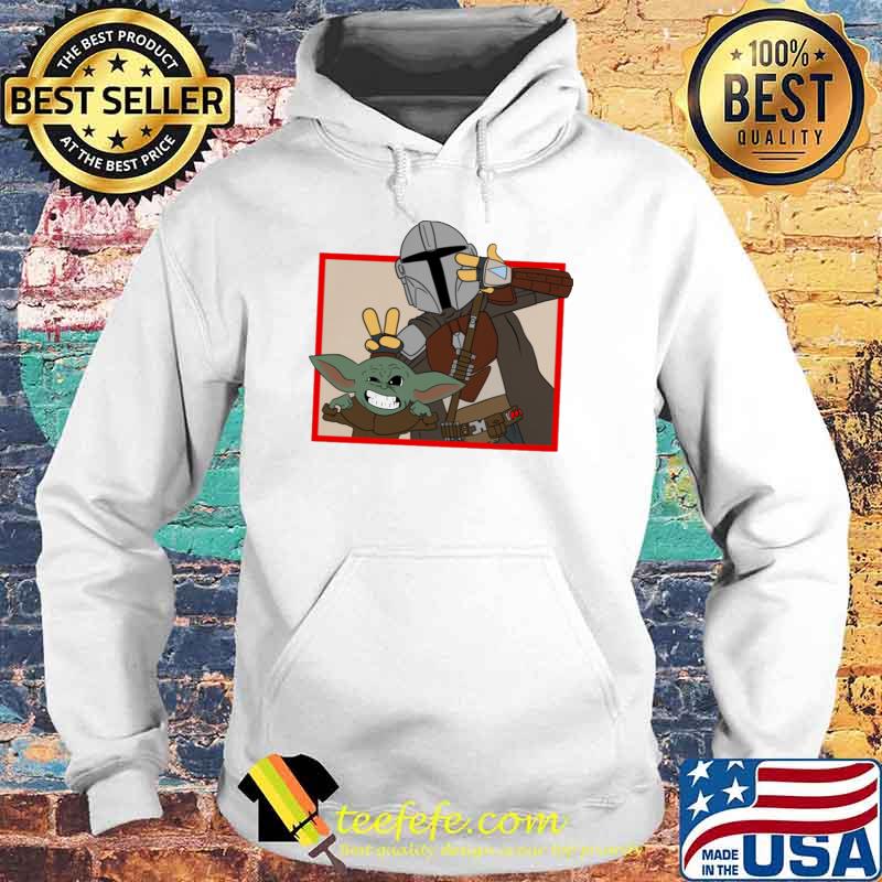 Mandalorian And Baby Take Photo Shirt Hoodie Mandalorian And Baby Take Photo Shirt Hoodie