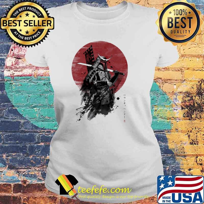 Mandalorian samurai blood moon star wars s Laides tee Mandalorian samurai blood moon star wars s Laides tee