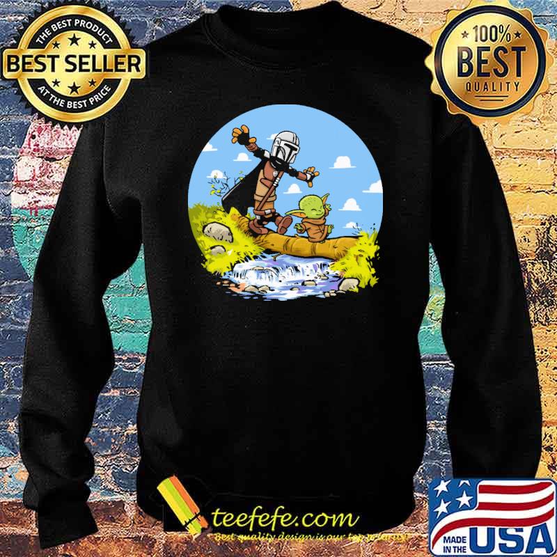 Mandalorian Yoda Calvin Shirt Sweater Mandalorian Yoda Calvin Shirt Sweater