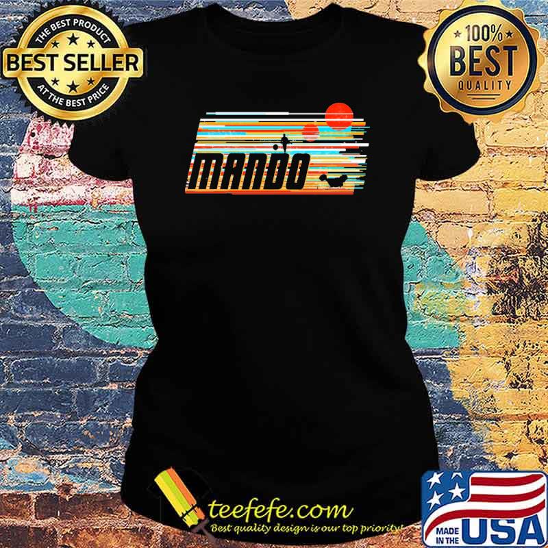 Mando The Way Color Shirt Ladies tee Mando The Way Color Shirt Ladies tee