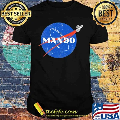Mando This Is The Way Nasa Shirt