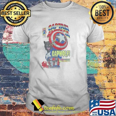 Marvel Year Of The Shield Captain America Capwolf Premium T-Shirt