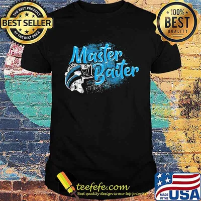 Master baiter fishing shirt