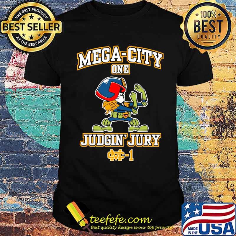 Mega-city one judgin jury Judge Dredd The Fighting Irish shirt