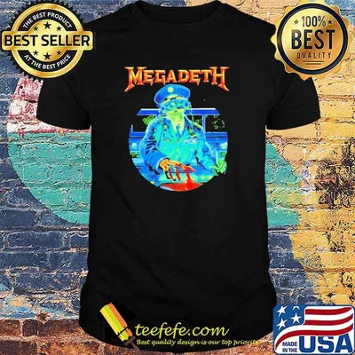 Megadeth band Vic Destroyed shirt