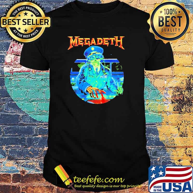 Megadeth band Vic Destroyed shirt Megadeth band Vic Destroyed shirt