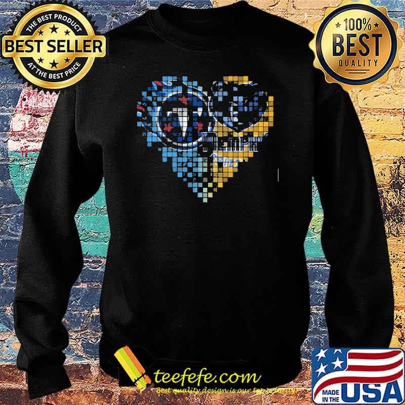Memphis Team Heart Shirt Sweater Memphis Team Heart Shirt Sweater