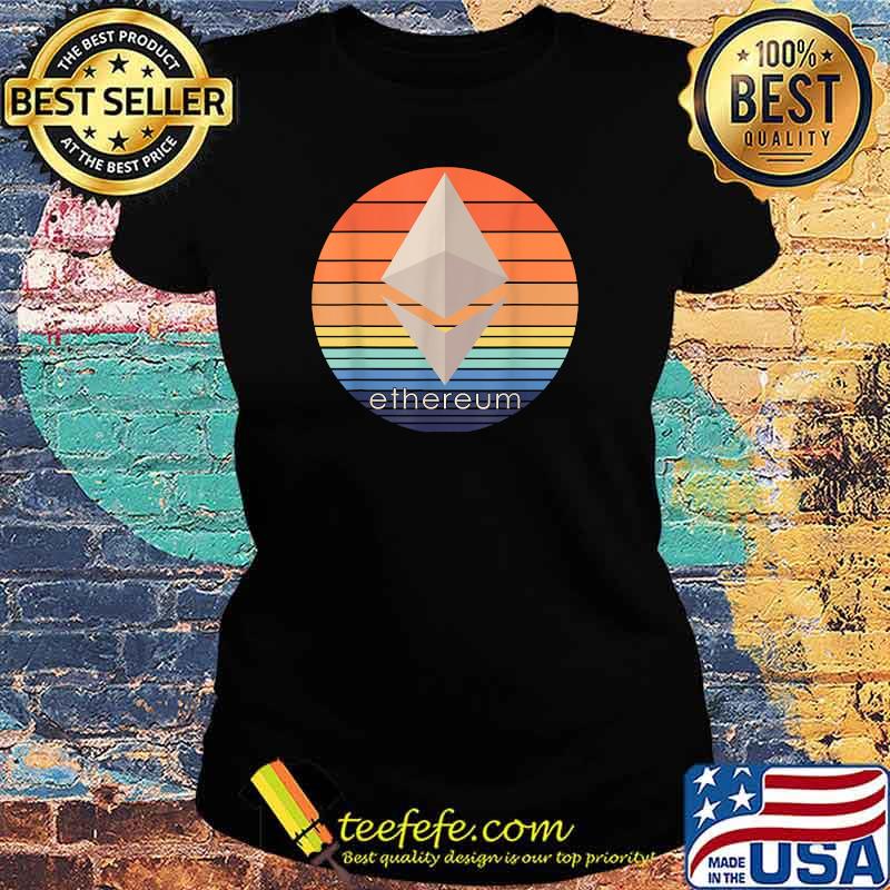 Mens Vintage Elegant Ethereum Logo Crypto Currency ETH Men Design T-Shirt Ladies tee Mens Vintage Elegant Ethereum Logo Crypto Currency ETH Men Design T-Shirt Ladies tee