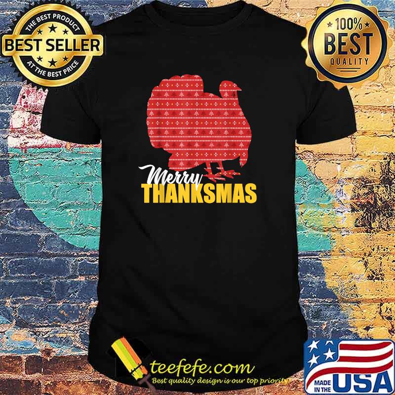 Merry Thanksmas Turkey Santa Christmas -Shirt Merry Thanksmas Turkey Santa Christmas -Shirt