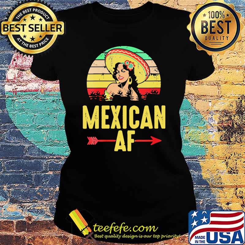 Mexican Af Women Vintage s Ladies tee Mexican Af Women Vintage s Ladies tee