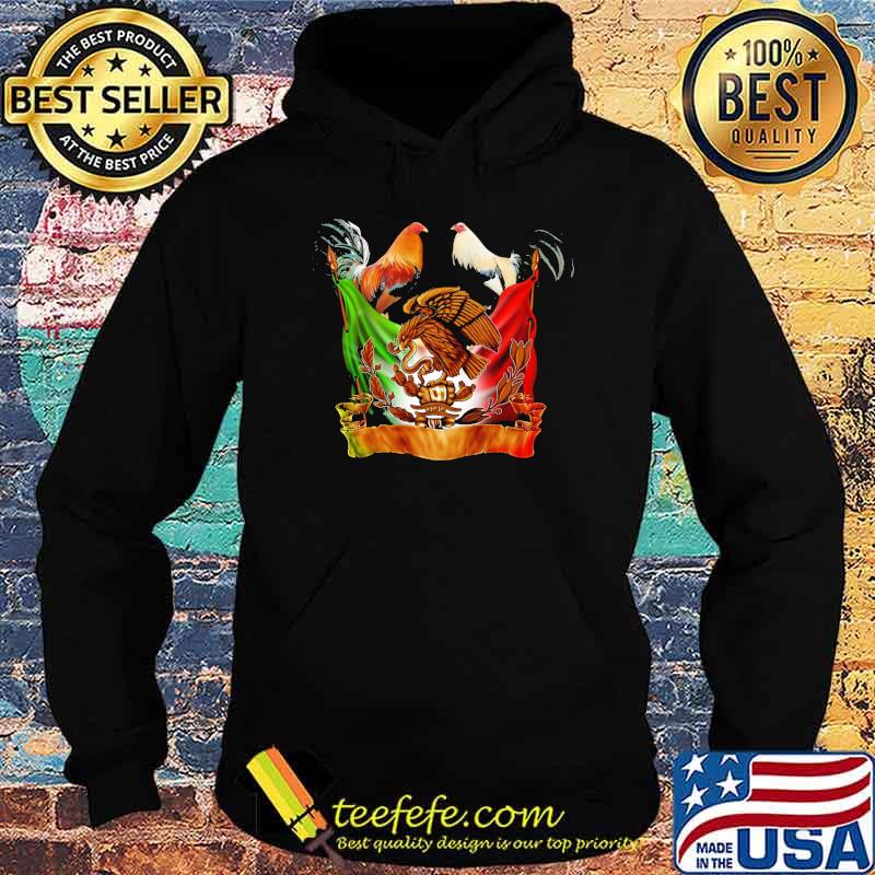 Mexican flag chickens rooster s Hoodie Mexican flag chickens rooster s Hoodie