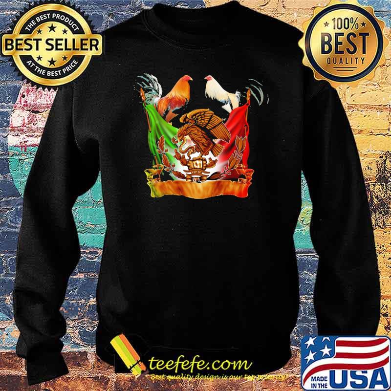 Mexican flag chickens rooster s Sweater Mexican flag chickens rooster s Sweater