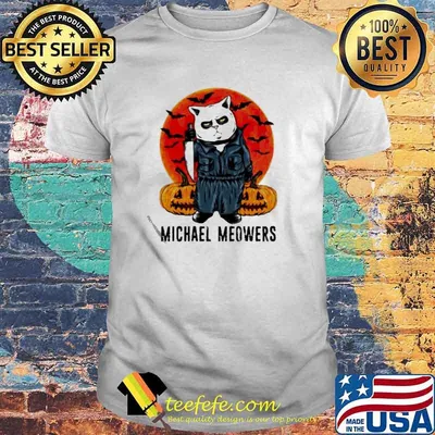 Michael Meowers Pumpkin Halloween shirt