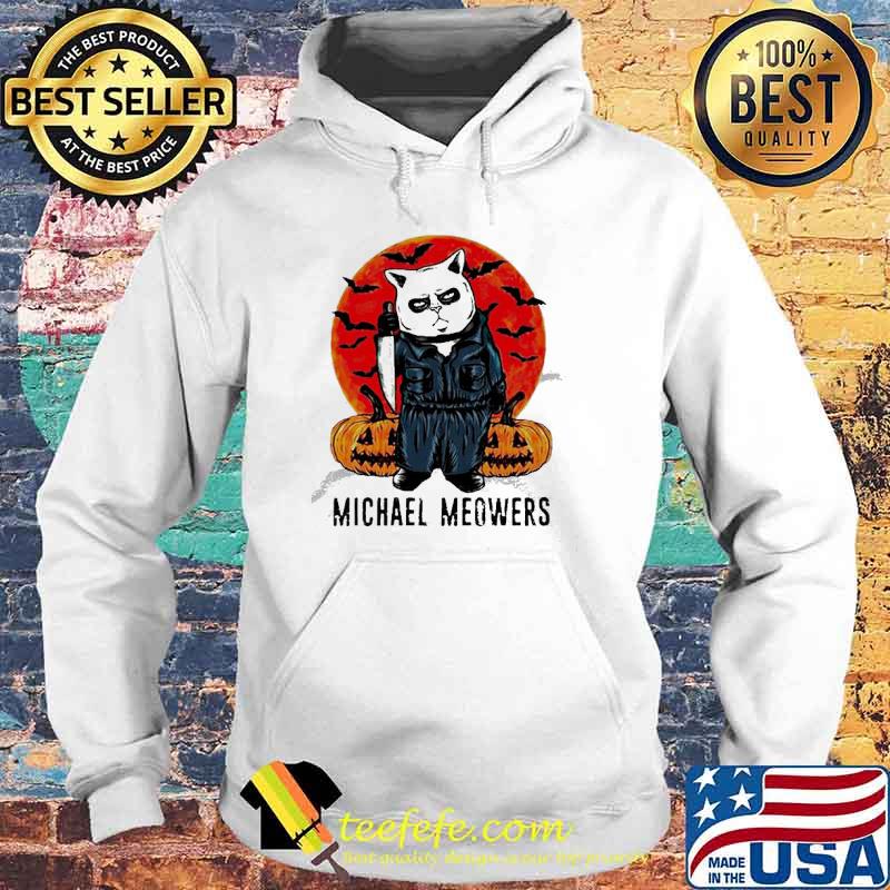 Michael Myers Meowers Halloween Blood Moon Shirt Hoodie Michael Myers Meowers Halloween Blood Moon Shirt Hoodie