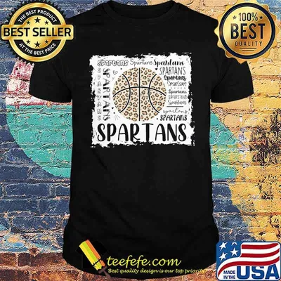 Michigan State Spartans Feline Fierce Leopard Shirt