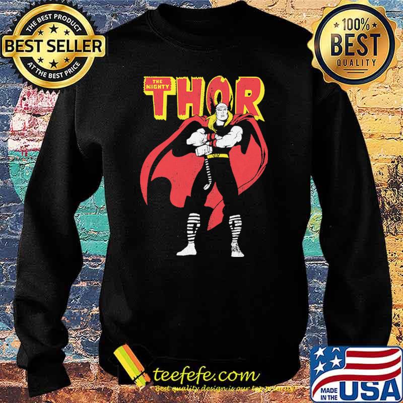 Mighty God of Thunder Thor Shirt Sweater Mighty God of Thunder Thor Shirt Sweater