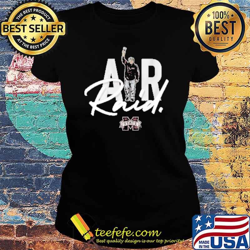 Mike Leach Air Raid Mississippi State Shirt Ladies tee Mike Leach Air Raid Mississippi State Shirt Ladies tee