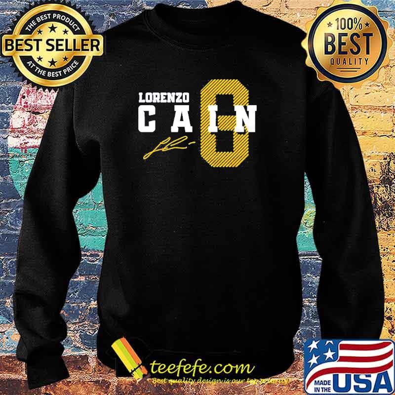 Milwaukee Baseball 06 Lorenzo Cain s Sweater Milwaukee Baseball 06 Lorenzo Cain s Sweater