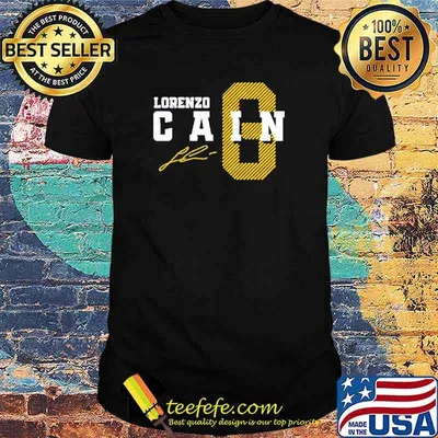 Milwaukee Baseball 06 Lorenzo Cain shirt
