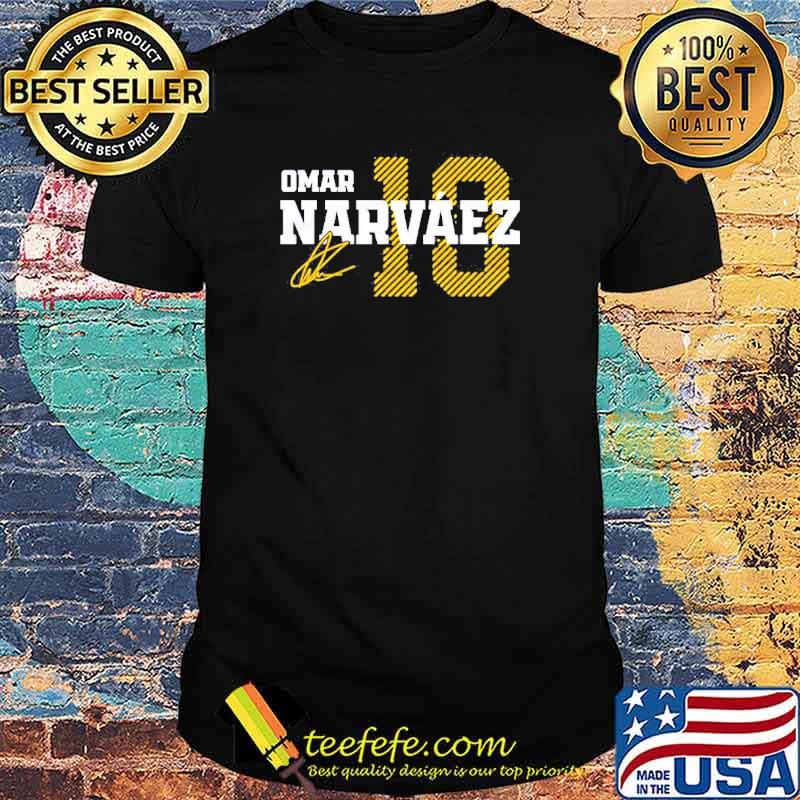 Milwaukee Baseball 13 Omar Narvaez shirt Milwaukee Baseball 13 Omar Narvaez shirt