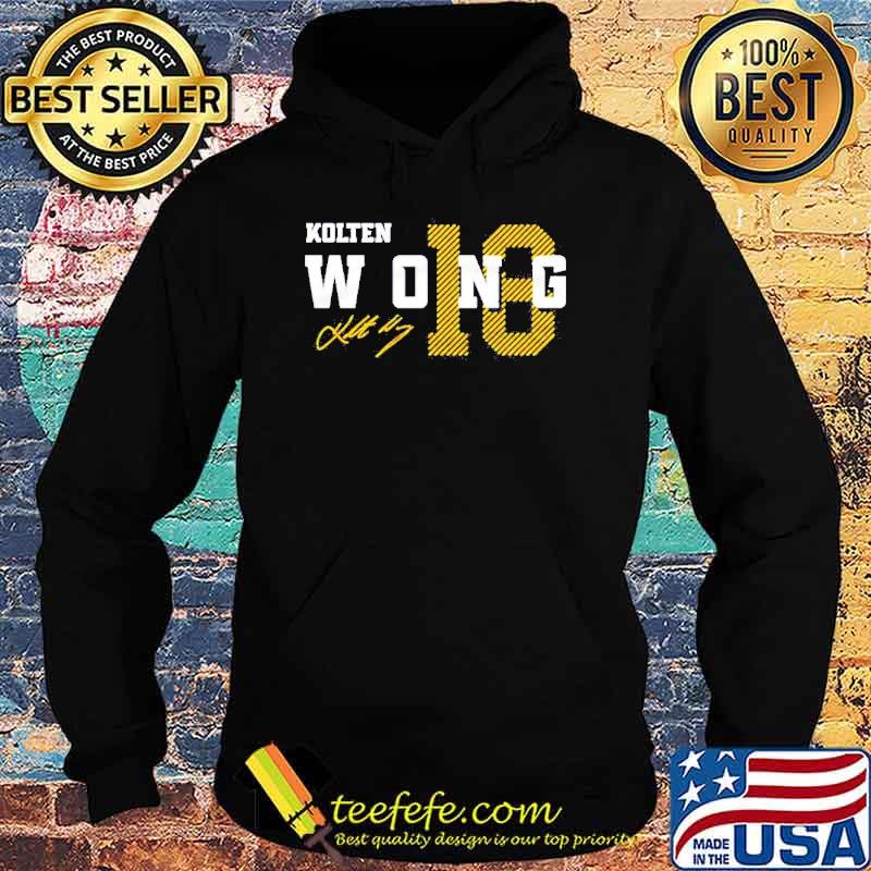 Milwaukee Baseball 18 Kolten Wong s Hoodie Milwaukee Baseball 18 Kolten Wong s Hoodie