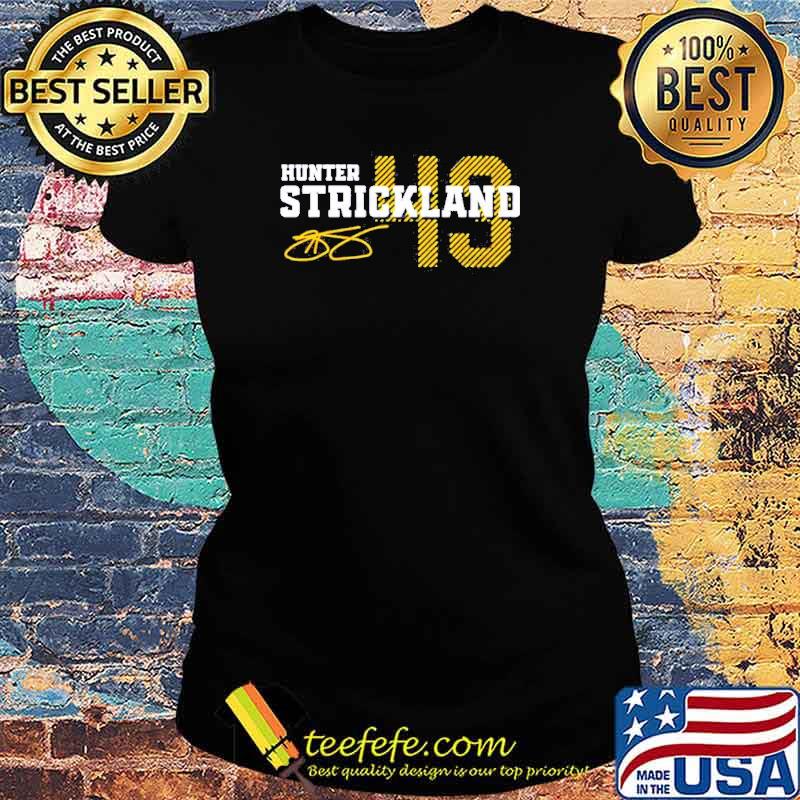 Milwaukee Baseball 43 Hunter Strickland s Ladies tee Milwaukee Baseball 43 Hunter Strickland s Ladies tee