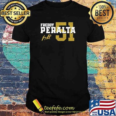 Milwaukee Baseball 51 Freddy Peralta shirt