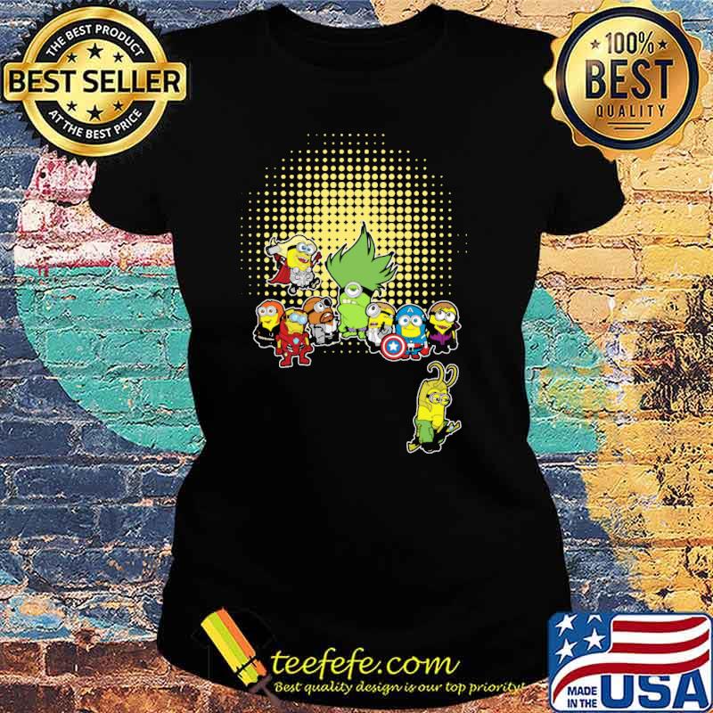 Minvengers Minion Shirt Ladies tee Minvengers Minion Shirt Ladies tee